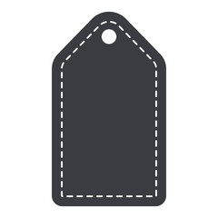 Name Tag Vector Label