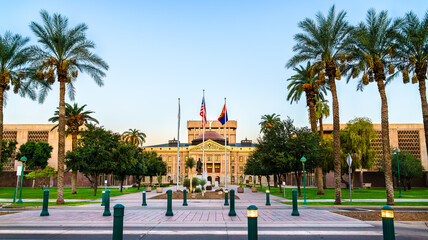 Arizona State Capitol in Phoenix, United States - obrazy, fototapety, plakaty