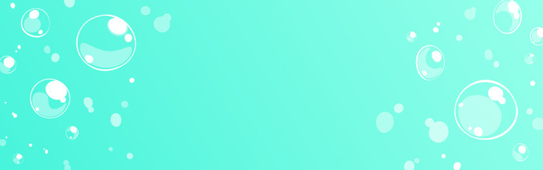 背景イラスト_水中の泡