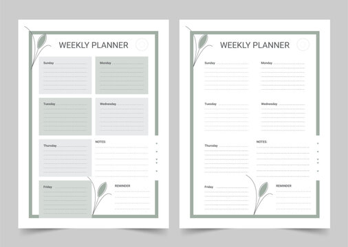 Planner Vector Simple