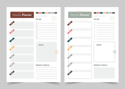 Planner Vector Simple