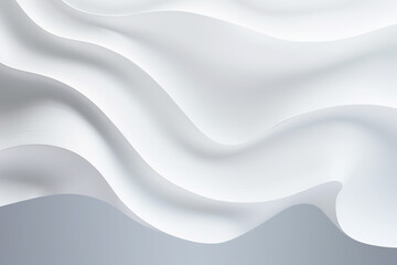 abstract soft white wavy background