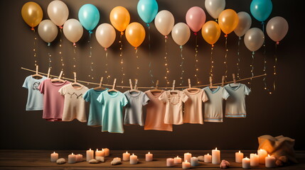 Baby Clothes Background