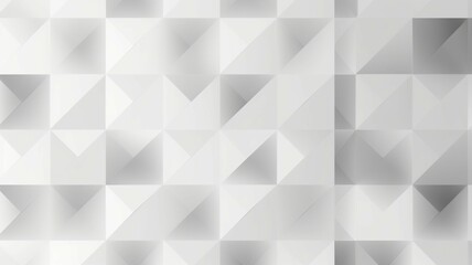 White and gray geometric pattern background vector