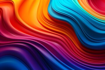 Fototapeta premium Wave Abstract Background, Mesmerizing Patterns and a Rich Palette for Presentation ,wave background for websites