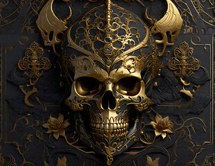 Golden Skull Masterpiece