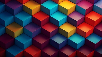 Elevate Your Presentation, A Computer Generated Geometric Rectangular Background for Professional Display,Presentation background,website background