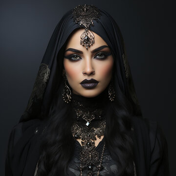 priestess of a mysterious eastern cult 