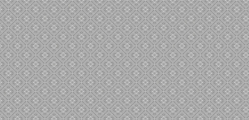 Decorative Line Thai gray background