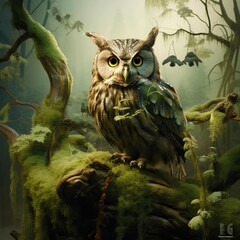 a wise old owl, 