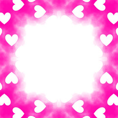 pink heart background