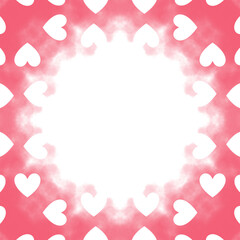 pink heart background