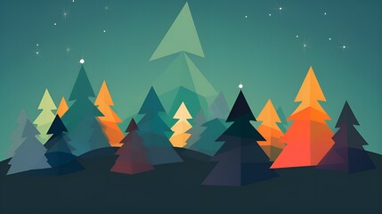 Christmas Cheer, Festive Christmas Vector Art Background, Perfect for Spreading Holiday Joy in Your Projects, by Generative AI