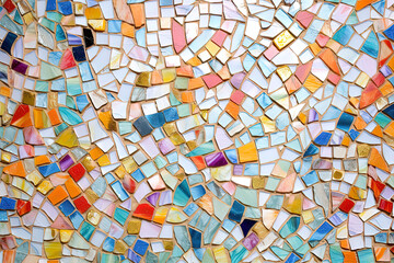 Colorful mosaic arts