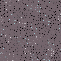 Seamless pattern of dots. Vector background