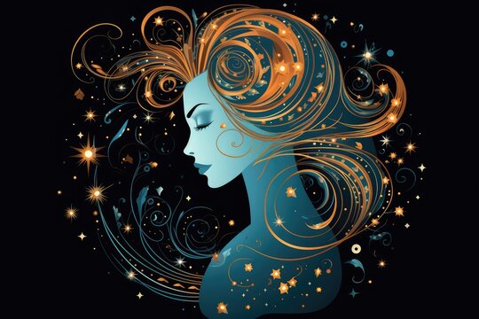 Zodiac Virgo Symbol  Virgo Maiden Zodiac Virgo is a cosmic love