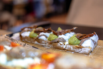 Savoring Tradition: Bruschetta Delight on a Plate