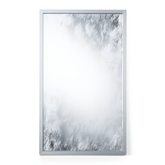 Window frame isolated on white background