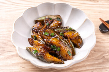 なすの甜麺醤炒め