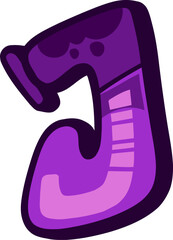 Street Graffiti Letter J