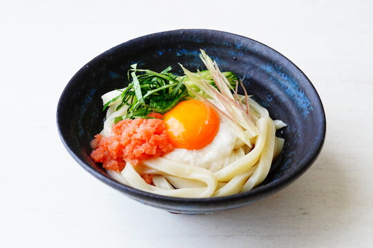冷やし明太うどん