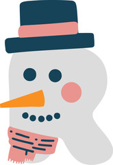 Snowman Alphabet Letter R