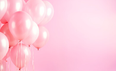 Women's Day Celebration Concept on pink pastel background.