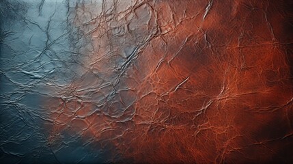 A rich and textured winter landscape, a sea of abstract brown leather waves, beckoning the viewer to get lost in its wild and fluid embrace - obrazy, fototapety, plakaty