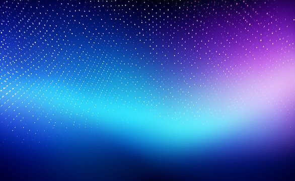 Blue Cyan And Purple Halftone Dotted Background Wallpaper.