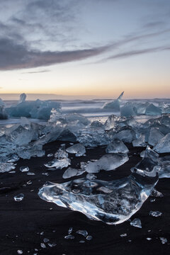 Diamond Beach Sunrise, Iceland