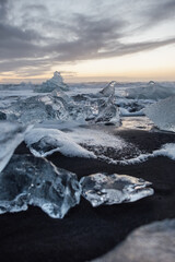 Diamond Beach Sunrise, Iceland