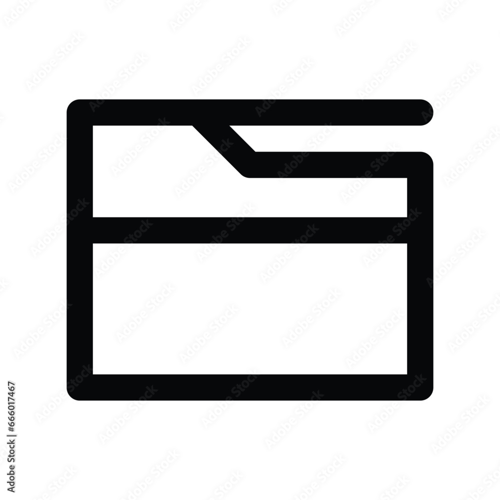 Poster all in one icon vector. flat design style vector. eps10