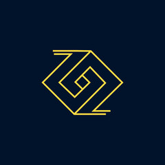 abstract design logo