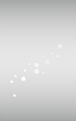White Snow Vector Silver Background. Falling