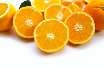 Fresh orange fruit, high vitamin c