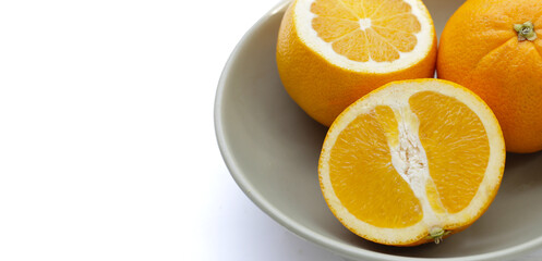 Fresh orange fruit, high vitamin c