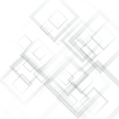 Fototapeta premium Light Tile 3d Vector Background. Minimal