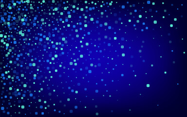 Blue Confetti Independence Blue Vector