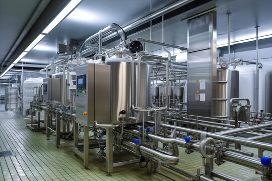Conveyor factory plant equipment chemical metal processing fermentation industrial production alcohol tank