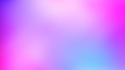 Purple lilac neon blue sky coral light abstract background for design. Blurred color gradient, ombre. Defocused, rare, multicolored, mix, iridescent, bright, cheerful. Coarse, grainy. Banner, Template