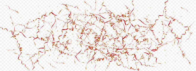 Gold Star Celebration Vector Panoramic