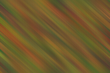Background, texture in the form of blurred shades of orange, yellow and green. Oblique blur. Different shades of orange, yellow, brown and green, autumnal tones of colour.	