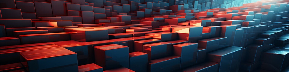Obraz premium 3D abstract background, abstract art, wallpaper
