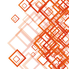 Gray Square Modern Vector Background. Mosaic