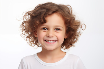 Portrait of a smiling little girl