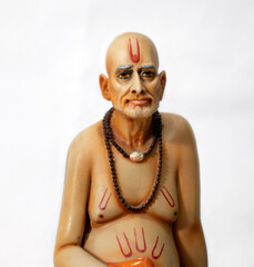 Shri Samarth god Statue of Swami. Swami of Akkalkot. Indian hindu saint.