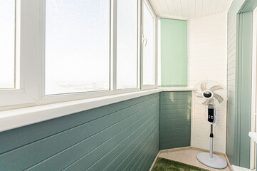 interior apartment room home decoration, preparation of house for sale balcony