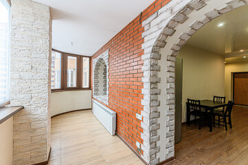 interior apartment room home decoration, preparation of house for sale balcony