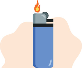illustration of a lighter