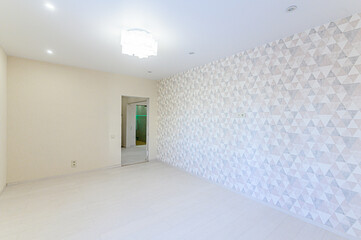 interior apartment empty room renovated